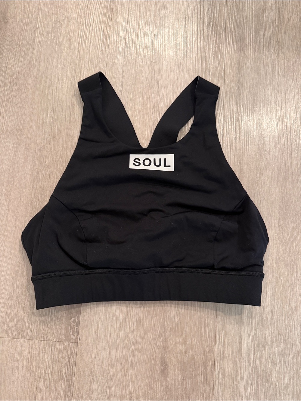 Lululemon Soul Cycle Black Sports Bra 6